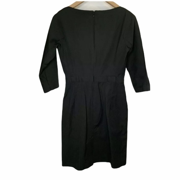 Theory womens Career Wool blend dress size 4 gray pinstripe - Picture 4 of 5